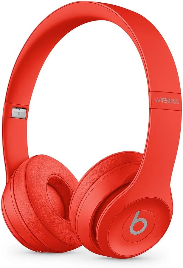 Beats Solo3 Wireless Headphones - 40-Hour Battery Life - Red