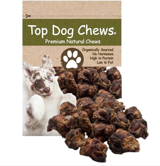 Top Dog Chews Knee Caps for Aggressive Chewers - 20 Count
