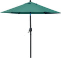 Sunnyglade 7.5 ft Patio Umbrella - Tilt & Crank for Table Shade