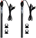 Odyssea 2 Pack 500W Submersible Aquarium Heaters - Reliable Backup