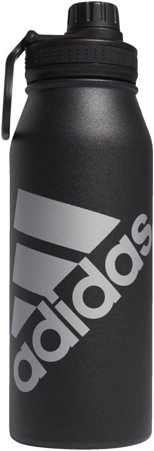 adidas 1 Liter Metal Water Bottle - Insulated Stainless Steel