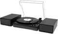 Vinyl Record Player with Stereo Bookshelf Speakers - Modern 3-Speed