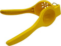 IMUSA Cast Aluminum Lemon Squeezer, Yellow - Efficient Citrus Press