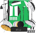 Photography Lighting Kit Softbox Lighting Kit with Backdrop - Starter