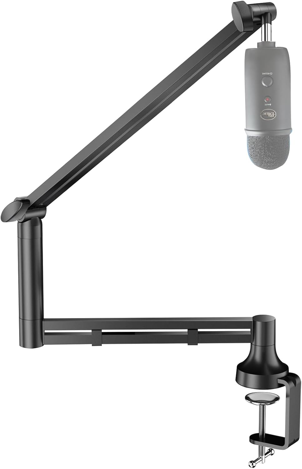 Low Profile Mic Arm for Blue Yeti and Podcasting Needs