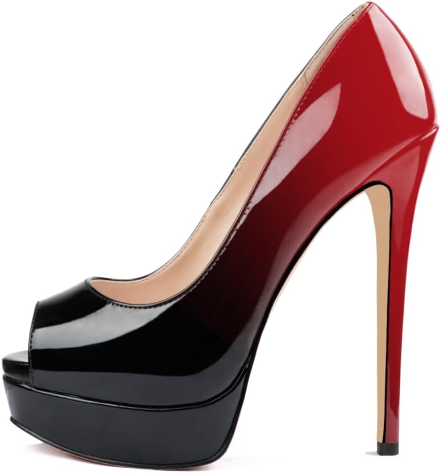 MERUMOTE Women's Platform Stiletto Heels for Dress Wedding Party