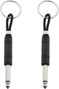 Guitar Plug Keychain 2PCS - Compact Amplifier Plug Key Holders