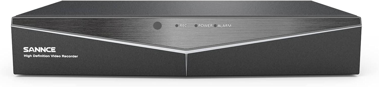 SANNCE 5MP 8 Channel Security Camera DVR for Ultimate Protection