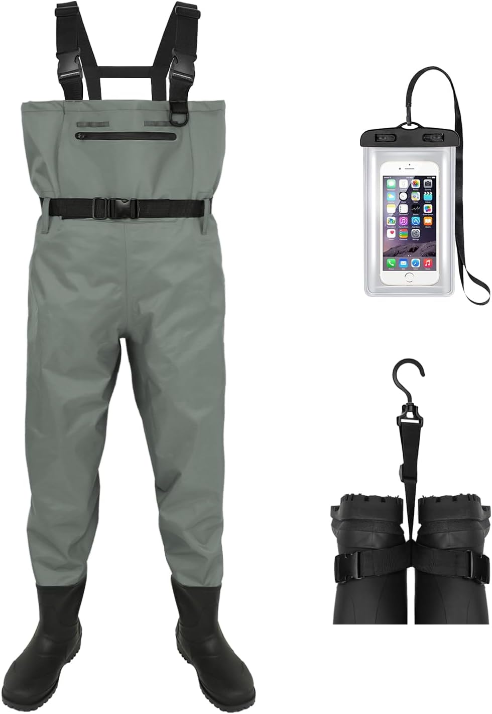 Fishing Waders for Men & Women - Waterproof Chest Wader Boots