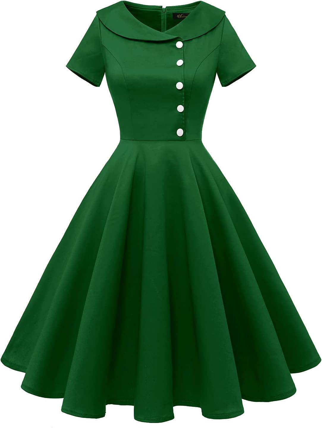 Vintage Audrey Hepburn Style Cocktail Swing Dress for Women