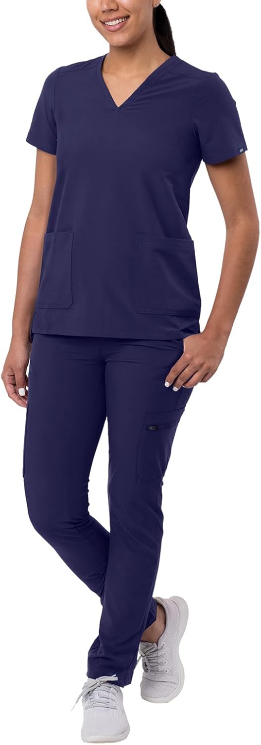 Adar Addition Go-Basic Scrub Set for Women - Comfort & Style