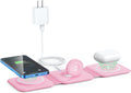 Wireless Charger 3 in 1 Magnetic Travel Charging Station - Fast