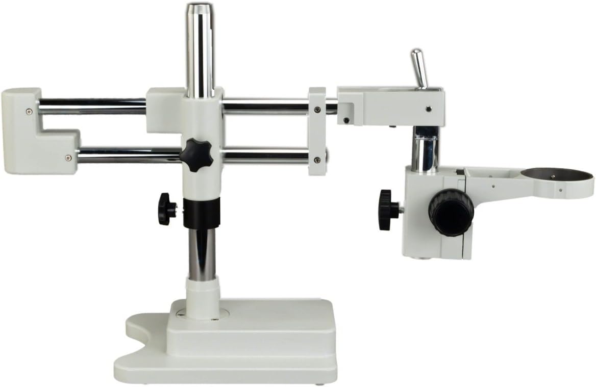 OMAX Dual-bar Boom Stand with Focusing Rack for Microscopes