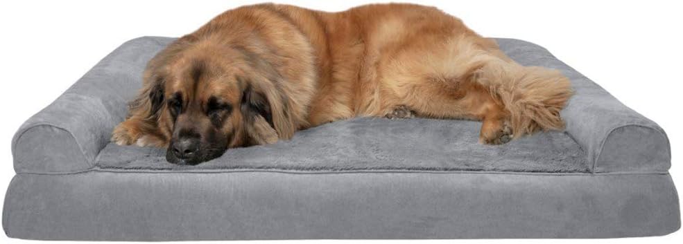 Furhaven Orthopedic Dog Bed for Large Dogs with Washable Cover