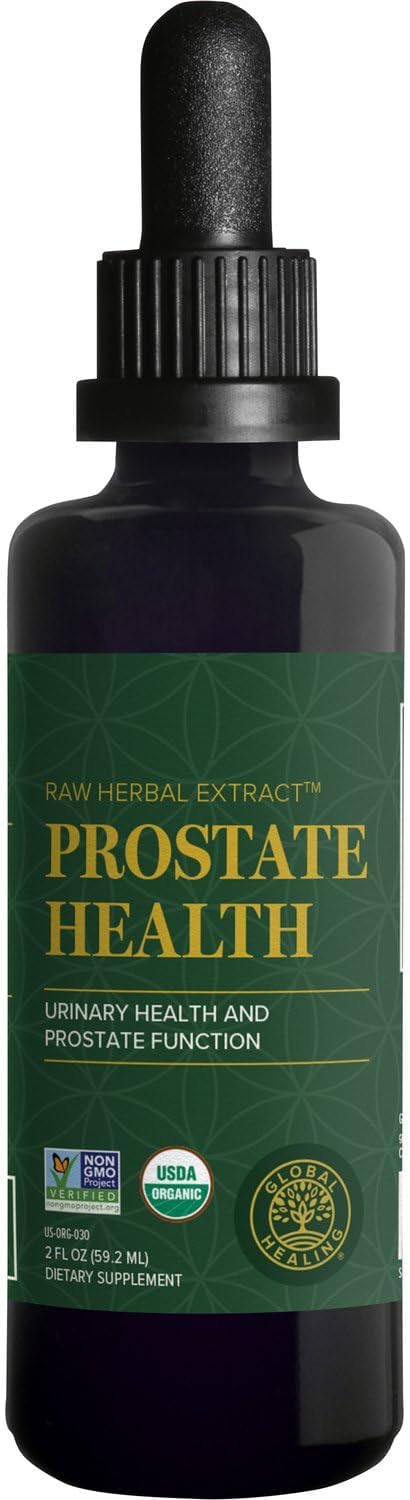 Global Healing Organic Prostate Health Supplement for Men