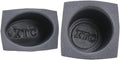 Install Bay Speaker Baffle 6 by 9 in Oval & 6 1/2 in Round Pair