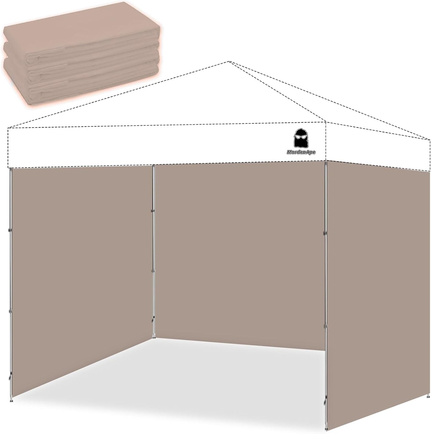 10x10 Pop Up Canopy Tent Sidewalls for Outdoor Activities
