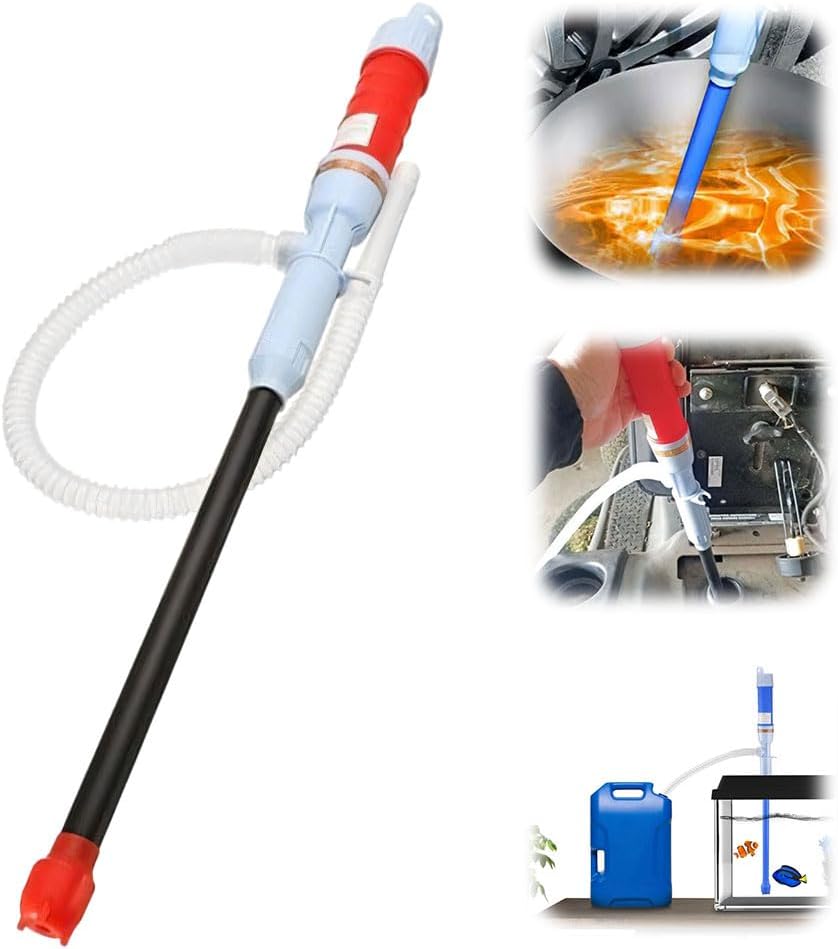 2024 Upgraded Portable Power Pump - Fast Fuel Transfer