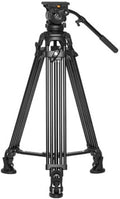 Ikan 2 Stage Aluminum Video Tripod with GH05 Fluid Head