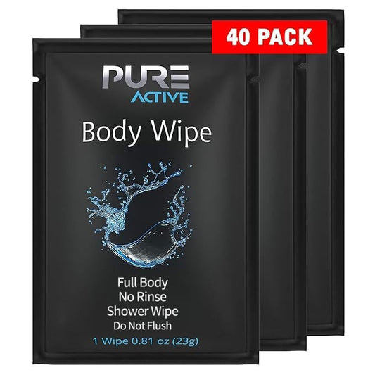 Pure Active Body Wipes: Stay Fresh Anywhere!