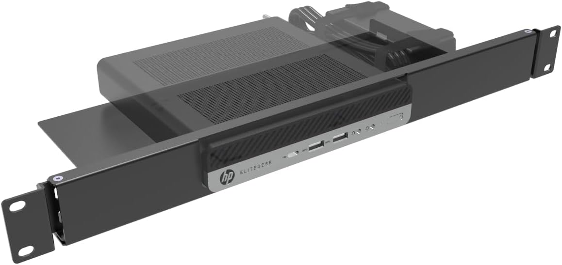JINGCHENGMEI Mini Rack Mount for HP ProDesk and EliteDesk PCs