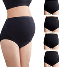 Mama Cotton Over The Bump Maternity Panties Multi-Pack - Full