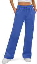 ATHMILE Womens Baggy Wide Leg Sweatpants - Fleece Lined Comfort 50%