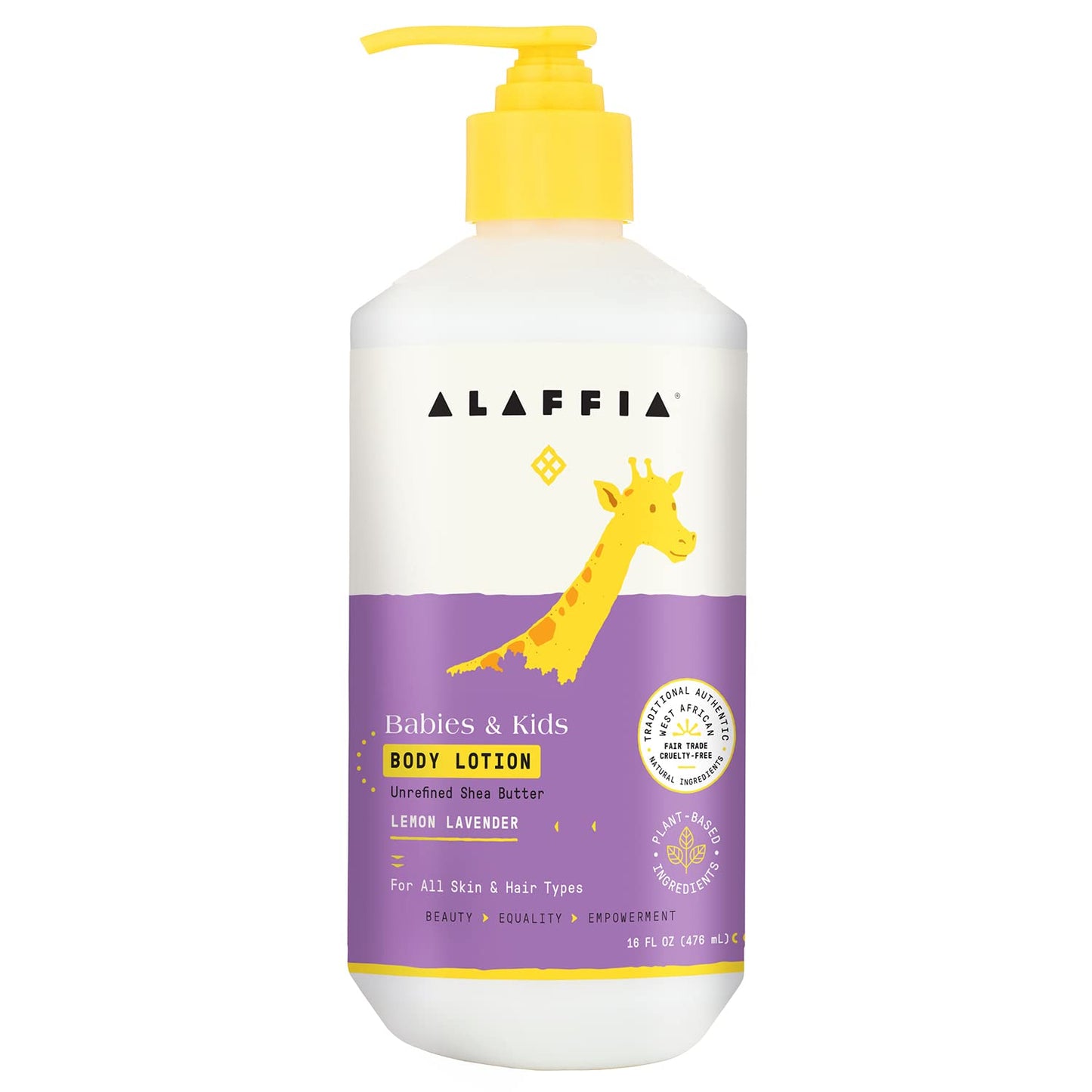Alaffia EveryDay Shea Baby Lotion, Soothes Skin