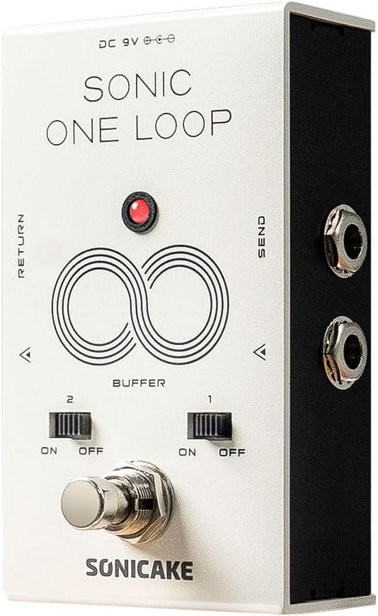 SONICAKE Multifunctional Pedal for Guitar and Bass Effects