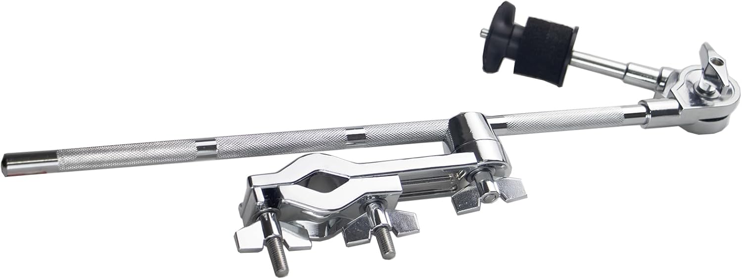 Cymbal L-Arm Rod Boom Arm with Mounting Clamp for Drummers
