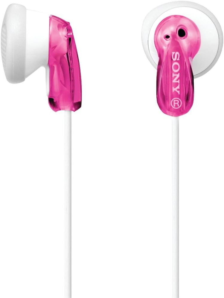 Sony Pink Ear Buds for Crisp Sound