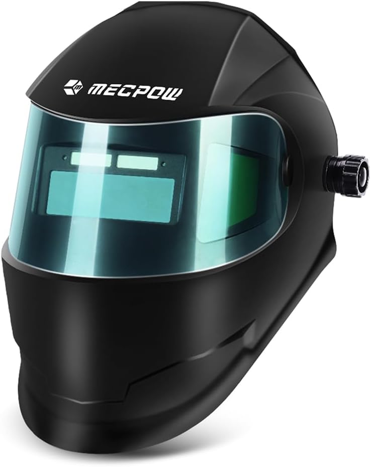 Mecpow Welding Helmet: Solar Powered Auto Darkening Shield