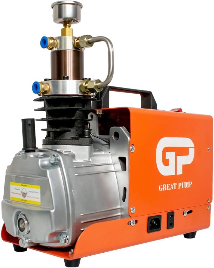 TUXING High Pressure Air Compressor Pump - Fast Air Rifle Filling