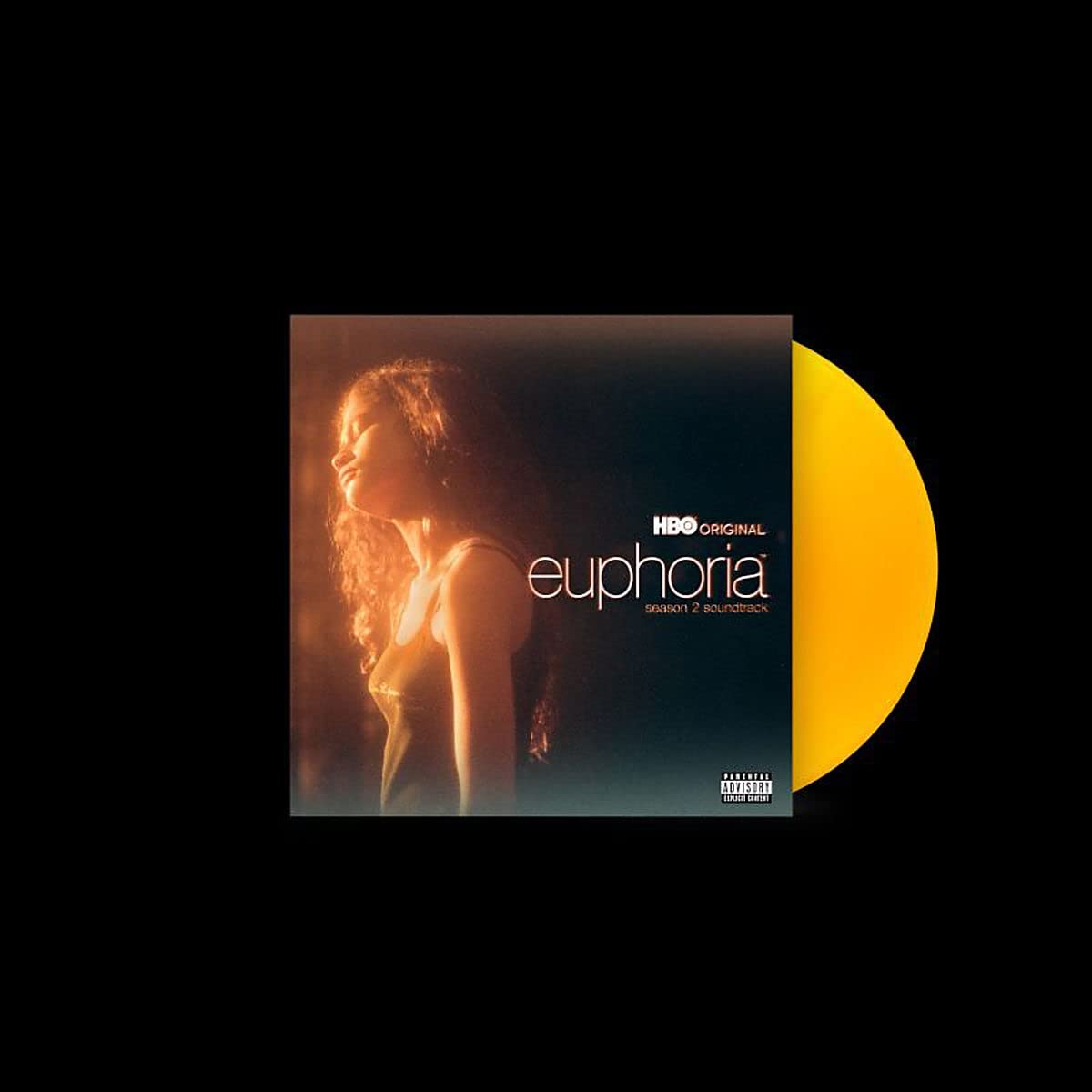 Euphoria Season 2 Soundtrack on Translucent Orange 2 LP Vinyl