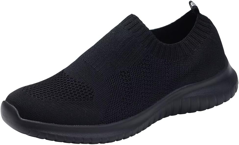 konhill Women's Slip On Sneakers for Comfortable Walking Shoes