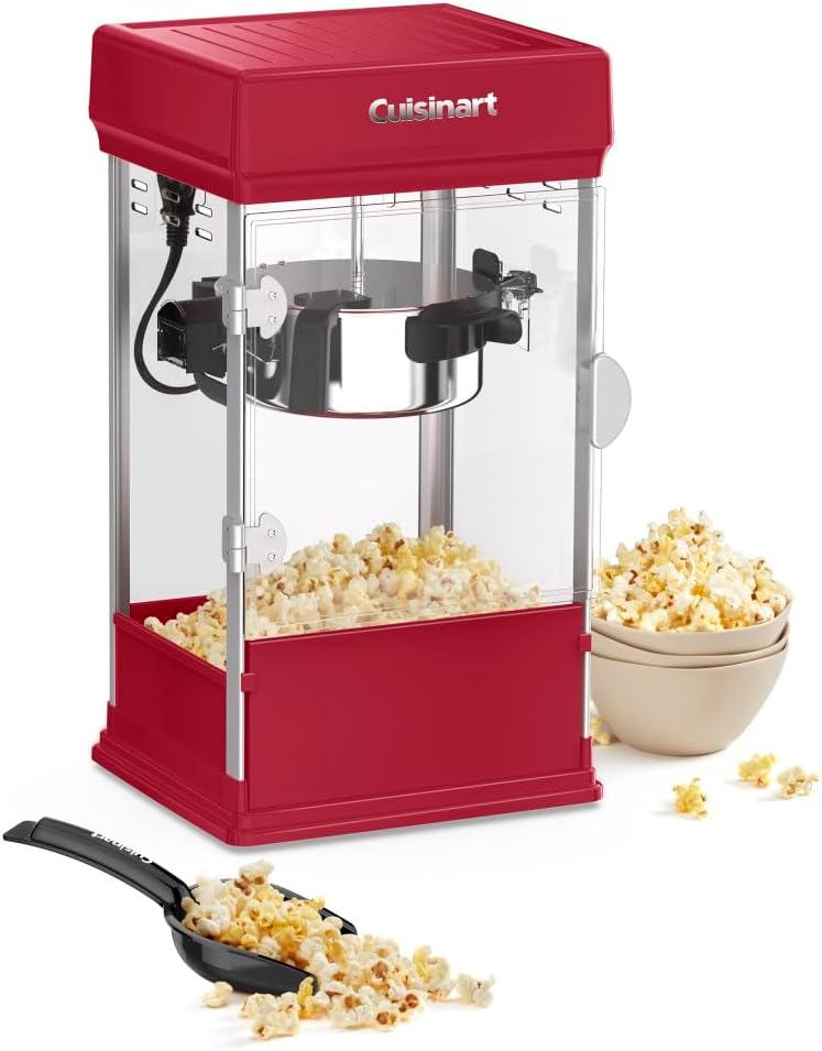 Cuisinart 16-Cup Popcorn Maker: No Heat Time, Easy Serve, Fast Cleanup