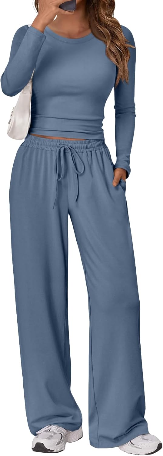 Trendy Queen Women's 2 Piece Matching Lounge Set for Comfort