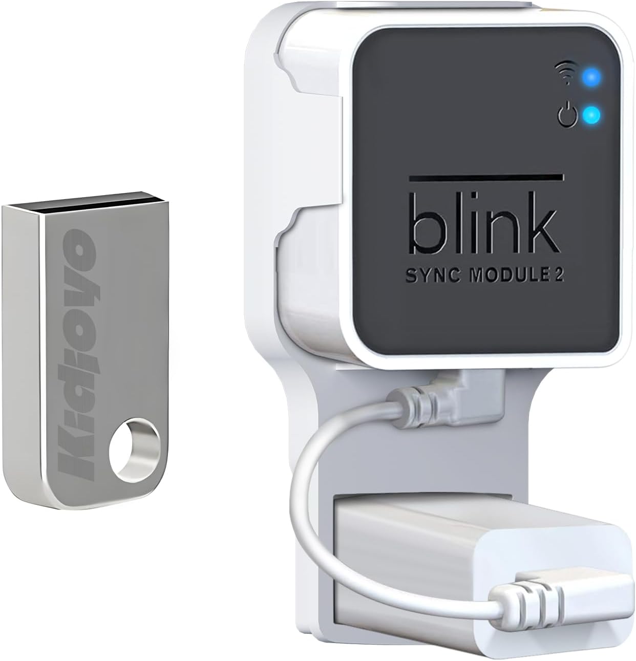 Space-Saving Mount for Blink Sync Module 2 - No Wires - Easy Install