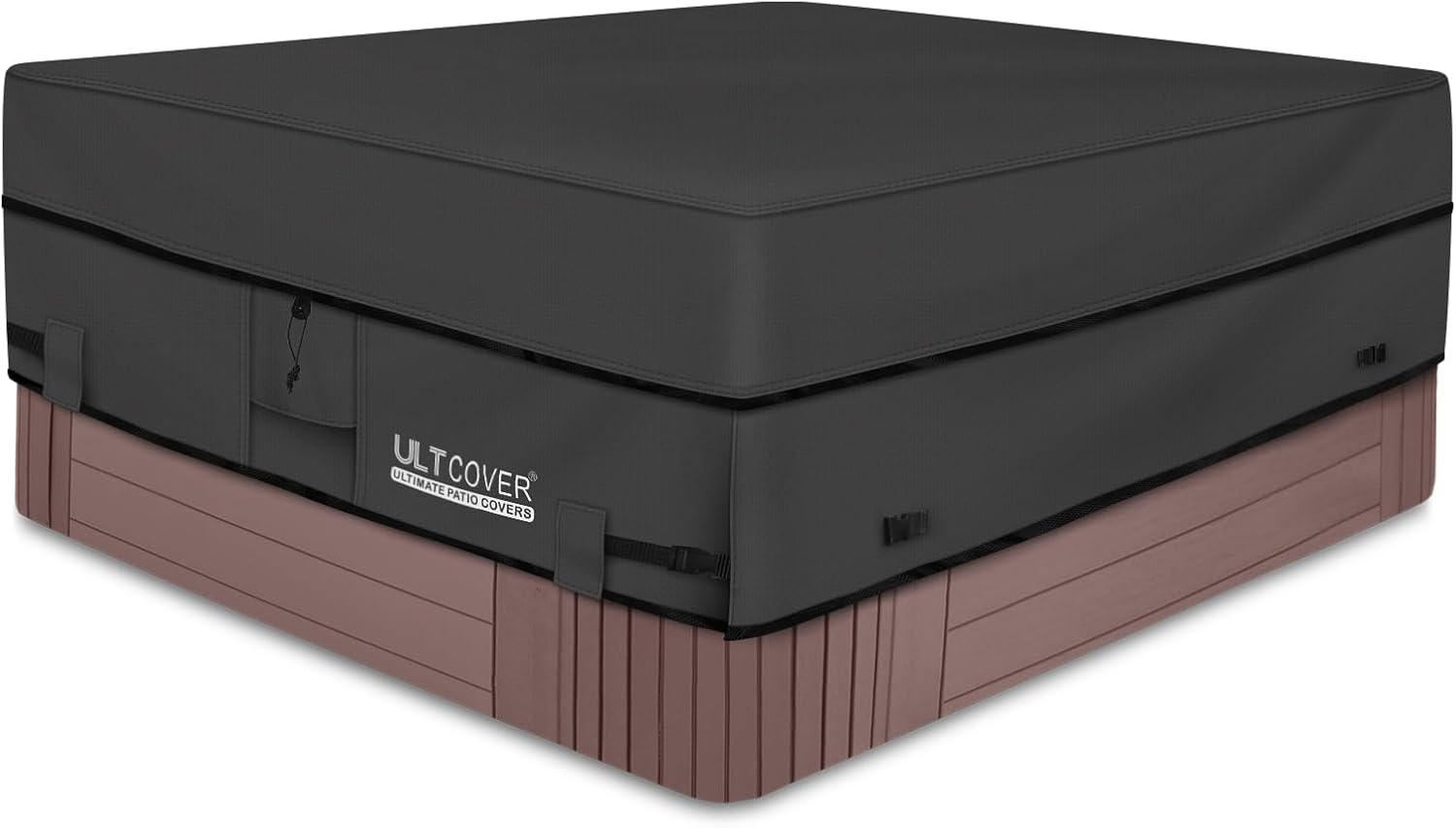 ULTCOVER Waterproof 600D Polyester Square Hot Tub Cover Review