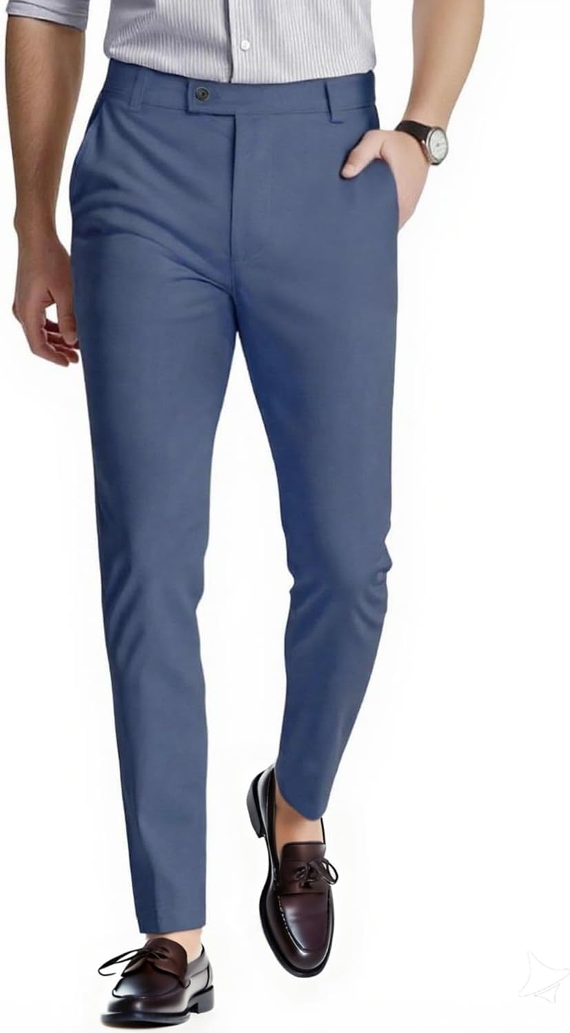 GINGTTO Mens Dress Pants Slim Fit Stretch Formal Pants Review