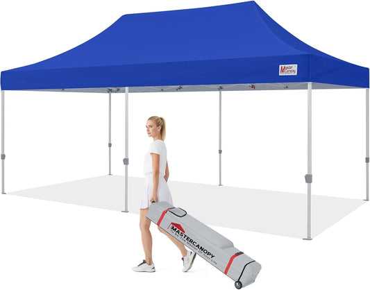 MASTERCANOPY 10x20 Pop Up Canopy Tent for Outdoor Events