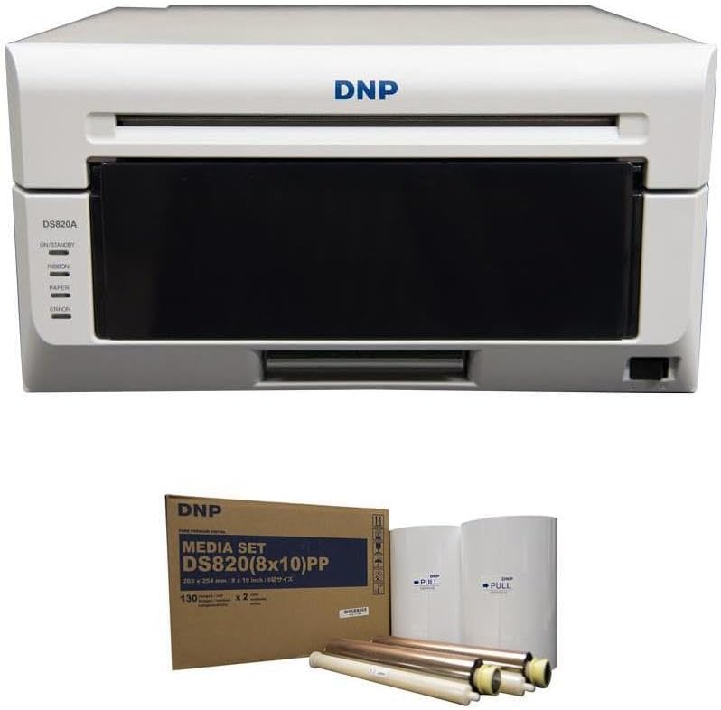 DNP DS820A Professional Printer Bundle - Stunning 8x10 Photos!
