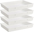 18in x 26in x 3in Stackable Pizza Dough Proofing Box - Set of 4