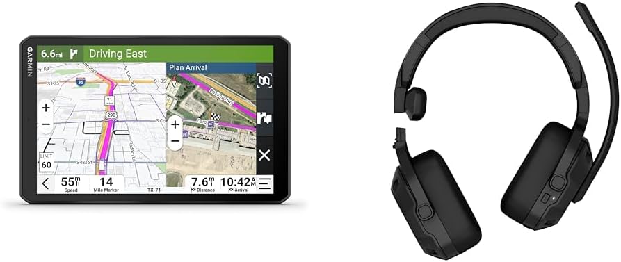 Garmin dezl OTR820 GPS Truck Navigator with Custom Routing
