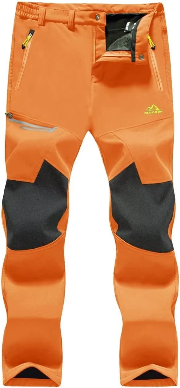 MAGCOMSEN Men's Winter Pants for Skiing and Outdoor Activities