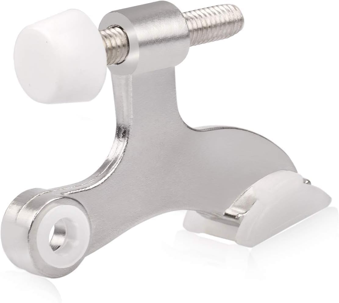 Hinge Pin Satin Nickel Door Stopper by HOMOTEK - 48 Pack