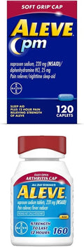 Aleve PM Naproxen Sodium Caplets - Nighttime Pain Relief