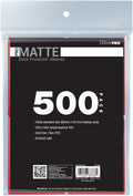 Ultra PRO PRO-Matte 500ct Red Standard Card Sleeves - Strong