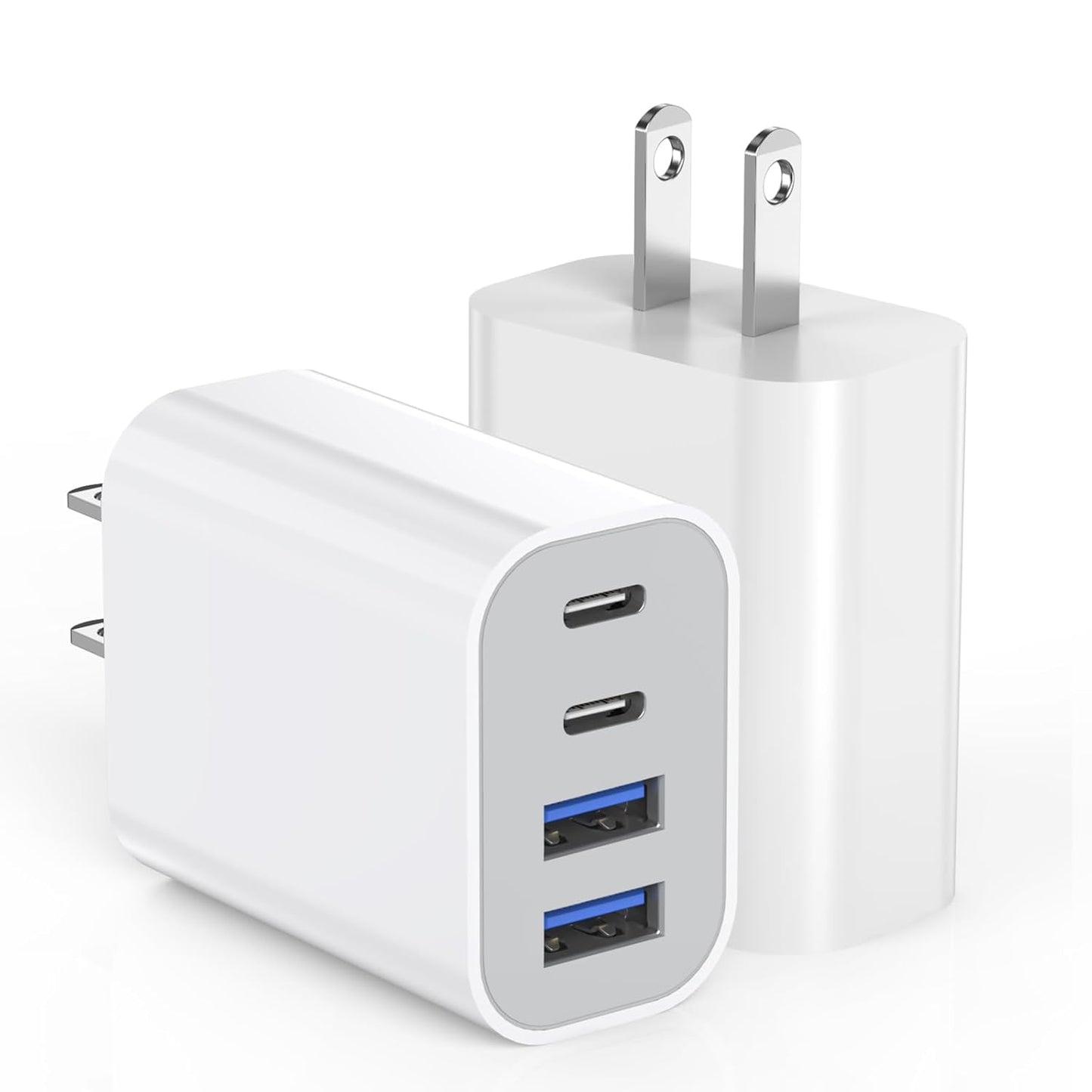 Fast 40W 4-Port iPhone Charger Duo