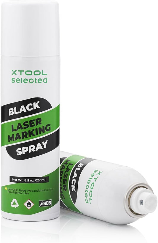 xTool Black Laser Marking Spray 2.0 for High Contrast Markings
